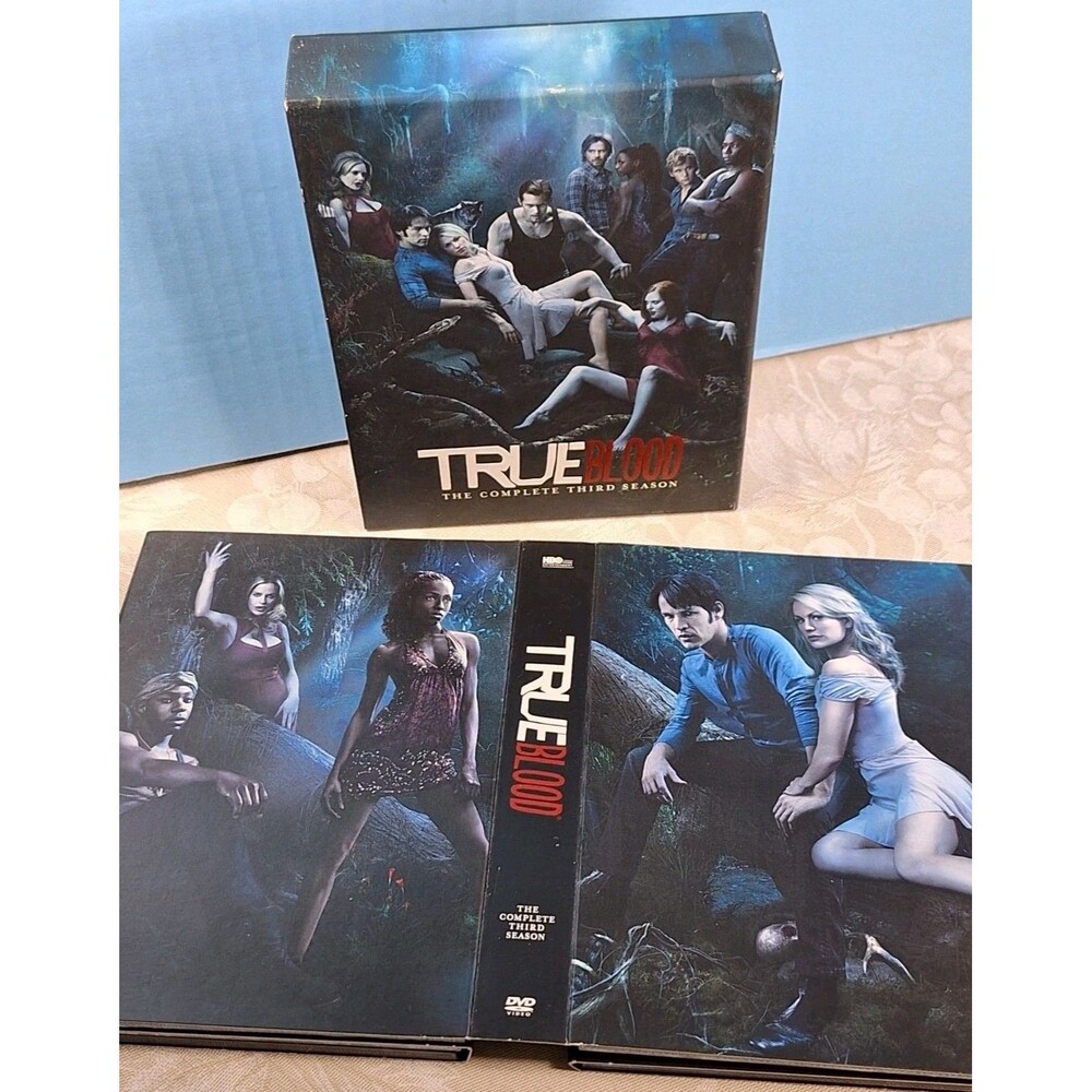Horror TV True Blood The Complete Third Vampire Season 5-Disc DVD Set LN